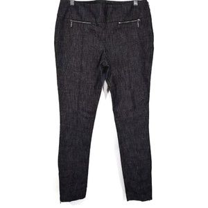 Nichole Miller Size 6 Skinny Ankle Zip Pant